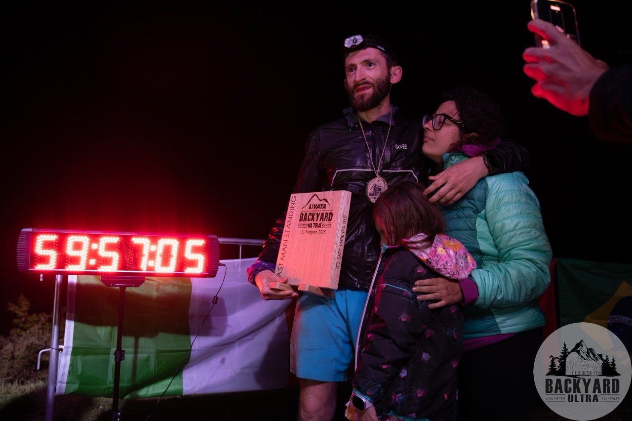 Daniele Lissoni vince la BackYard Ultra Livata 2025